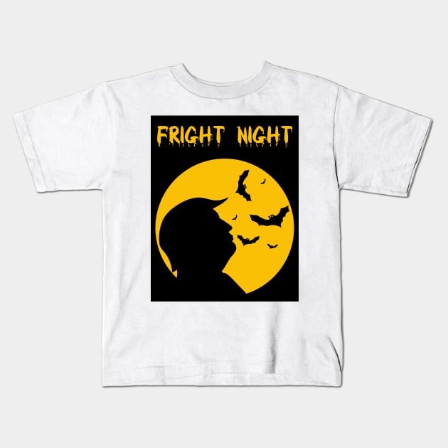 Fright Night Trump Kids T-Shirt by TTLOVE